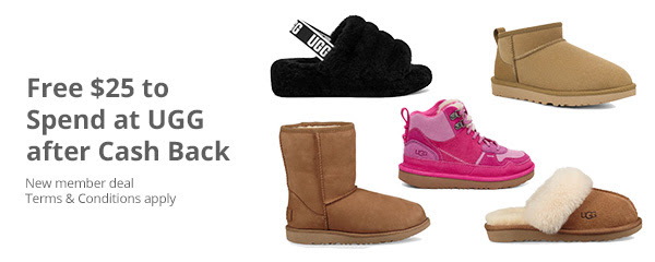 FREE $25 to Spend at UGG