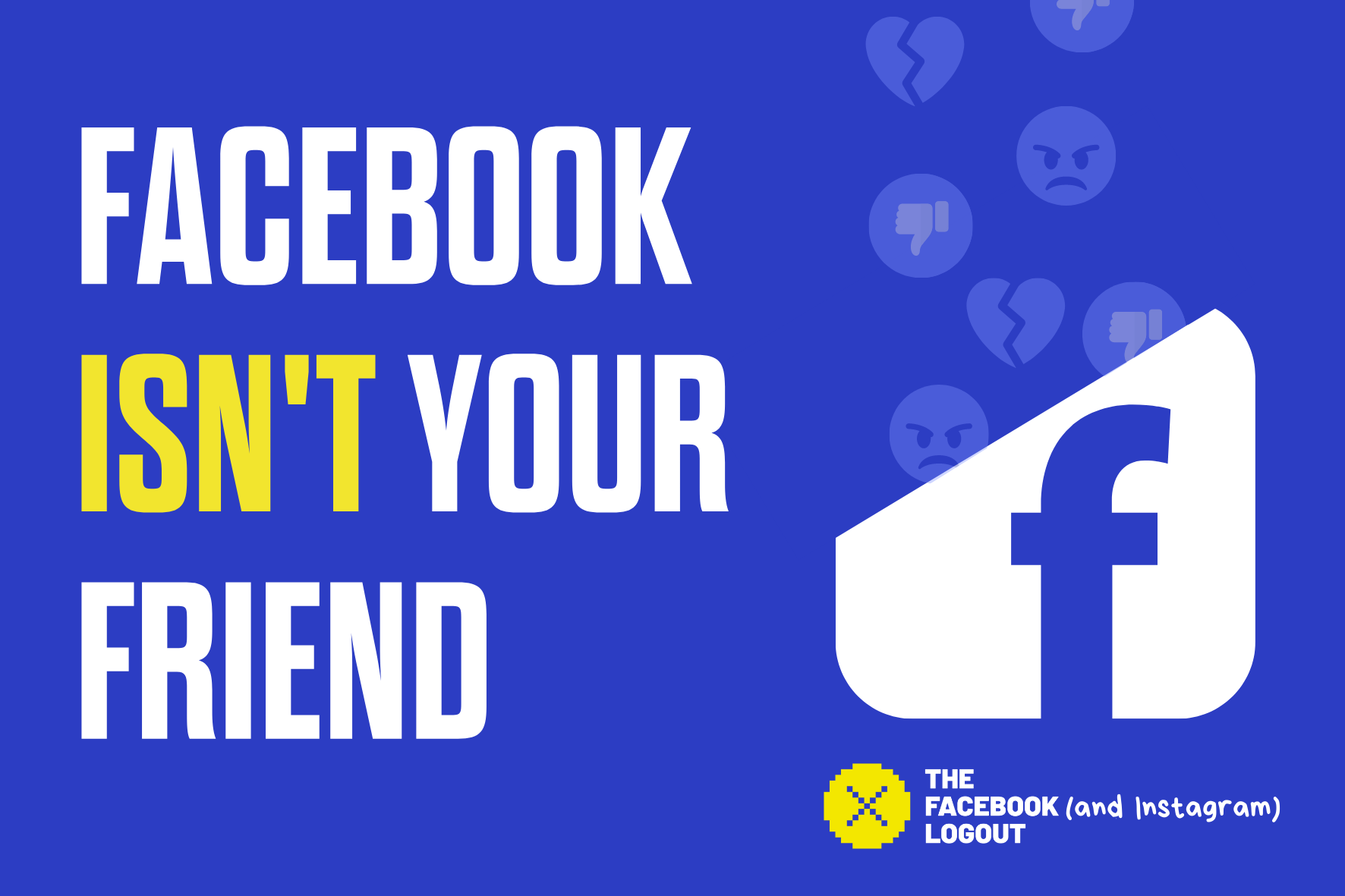FREE Facebook Isn’t Your Friend Sticker
