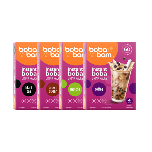 Free Bobabam Instant Boba Drink Packs