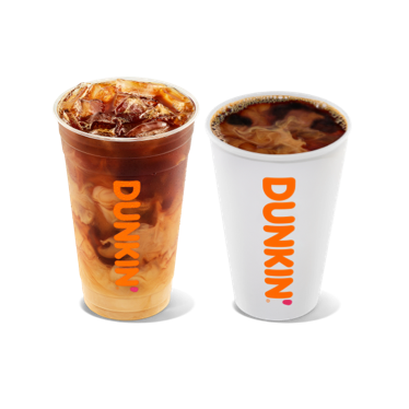 Free Any Size Coffee at Dunkin Donuts