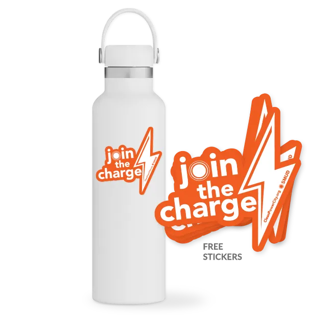Free Join The Charge Stickers with Free Shipping