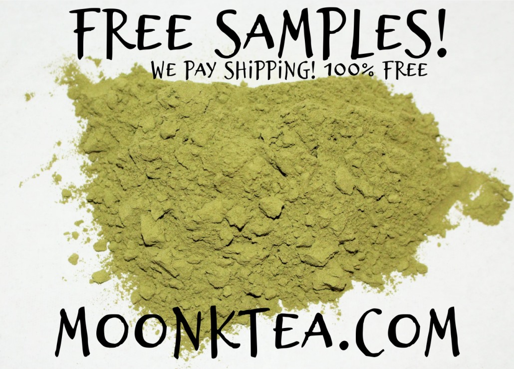 Free Sample of Moon K Tea Kratom Powder