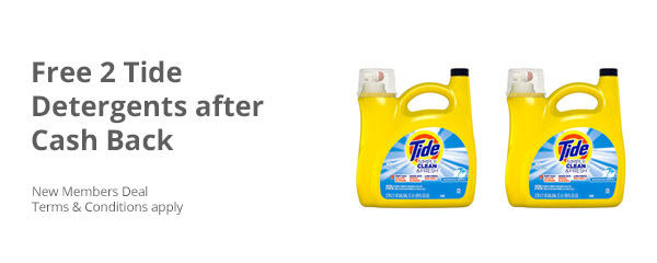 TWO FREE Tide Detergents from Staples