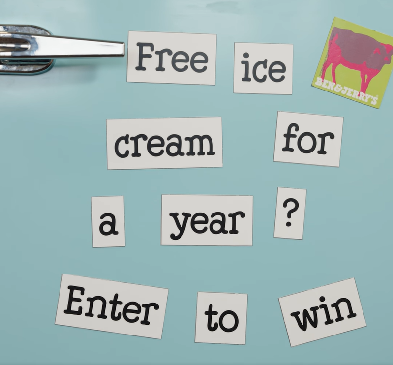 Ben & Jerry’s “Free Cone Day” Sweepstakes