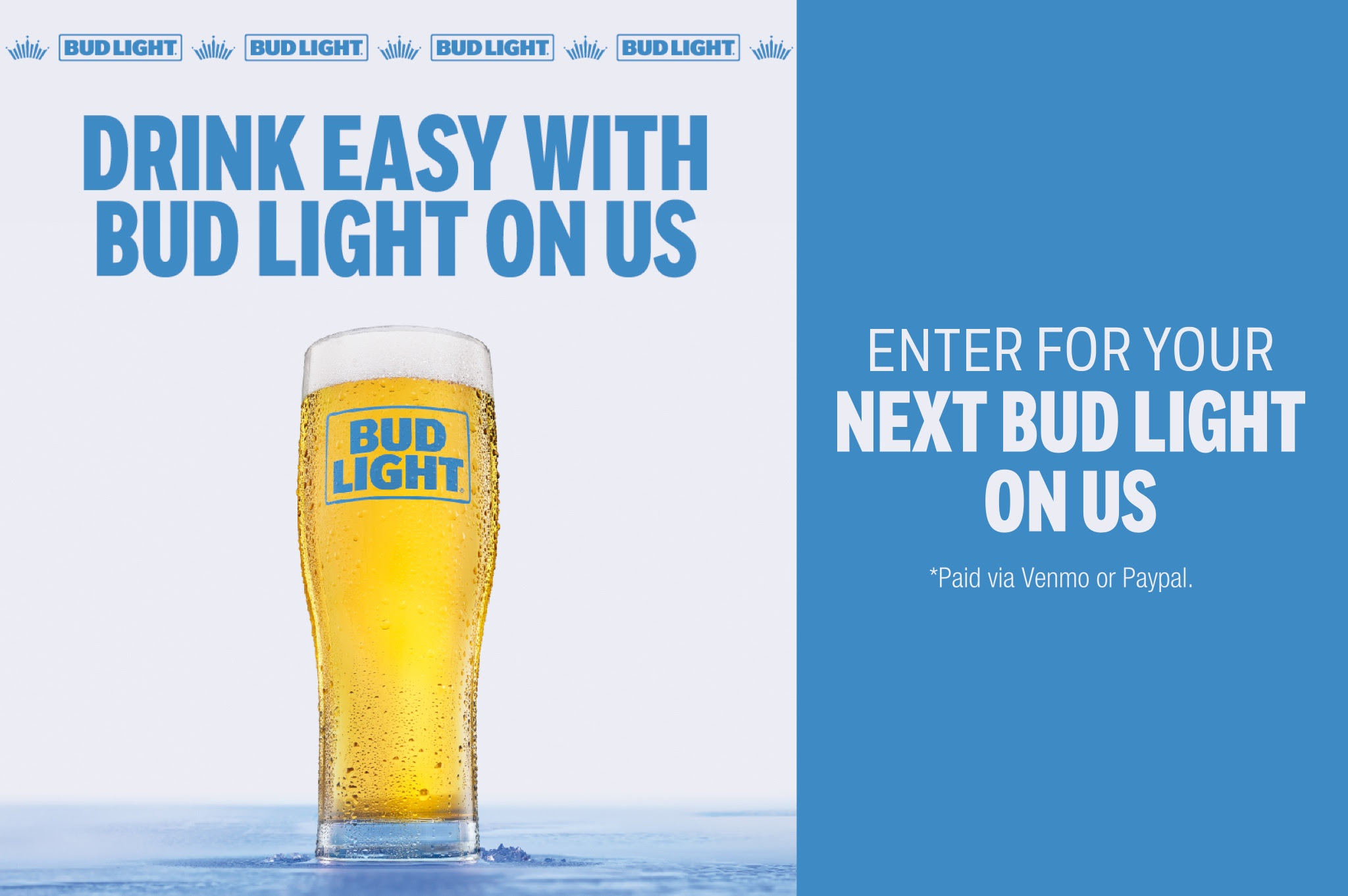 Free $5 From Bud Light