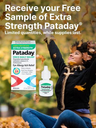 FREE sample of Pataday Extra Strength Eye Drops