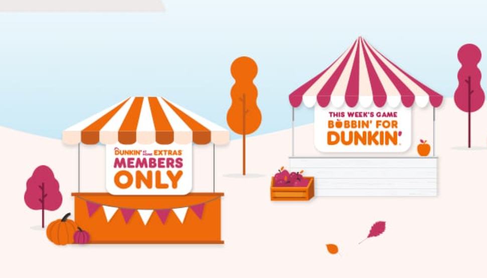 Dunkin’ Fall Festival Instant Win Game & Sweepstakes