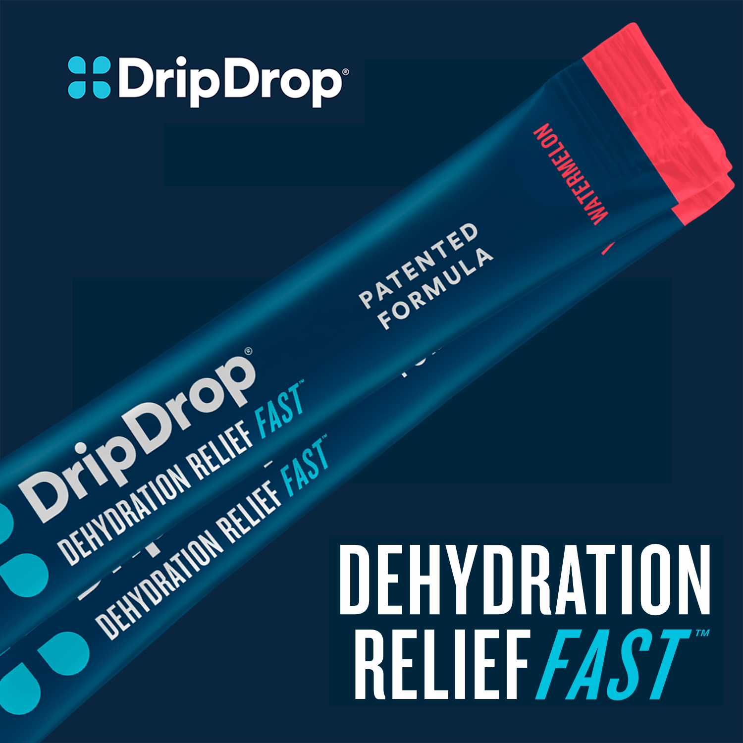 Free Sample of DripDrop Watermelon Hydration Relief Drink Mix