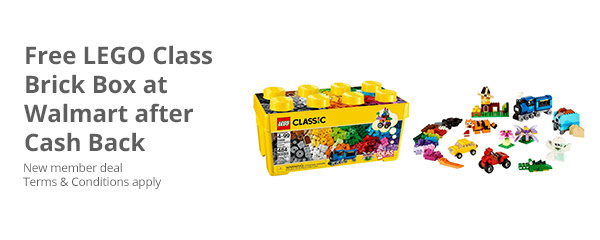 FREE LEGO Classic Brick Box Set at Walmart