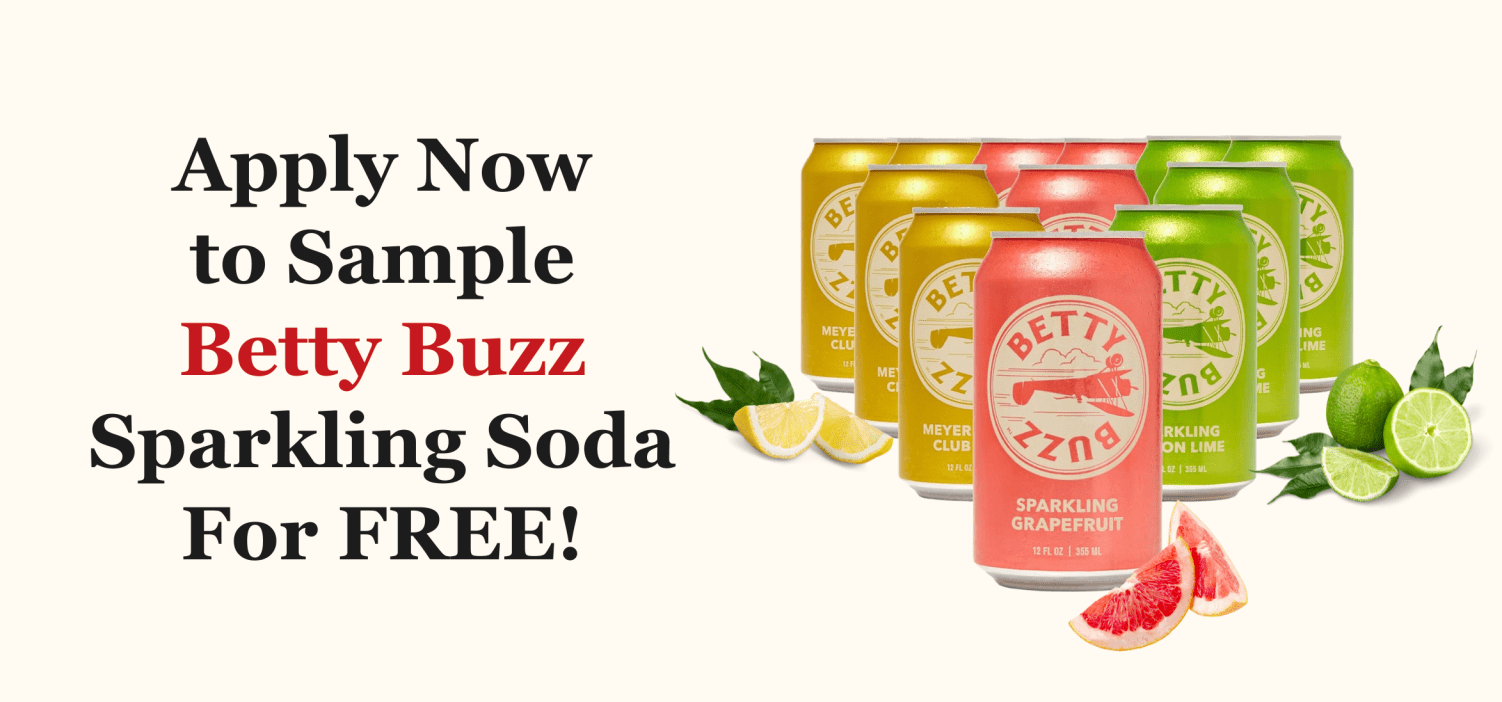 FREE Betty Buzz Sparkling Soda