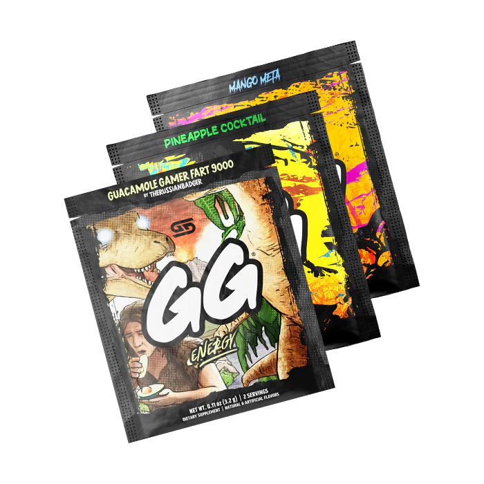 Free Gamer Supps GG Energy Sample Pack