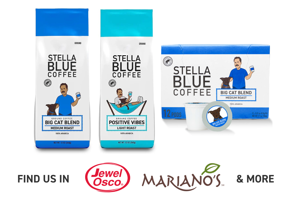 Free Bag of Stella Blue Coffee