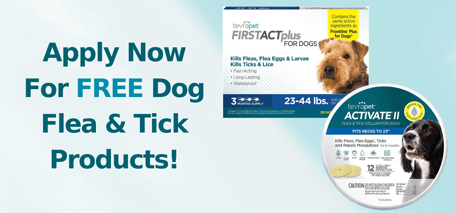 FREE Dog Flea & Tick Collars or Drops