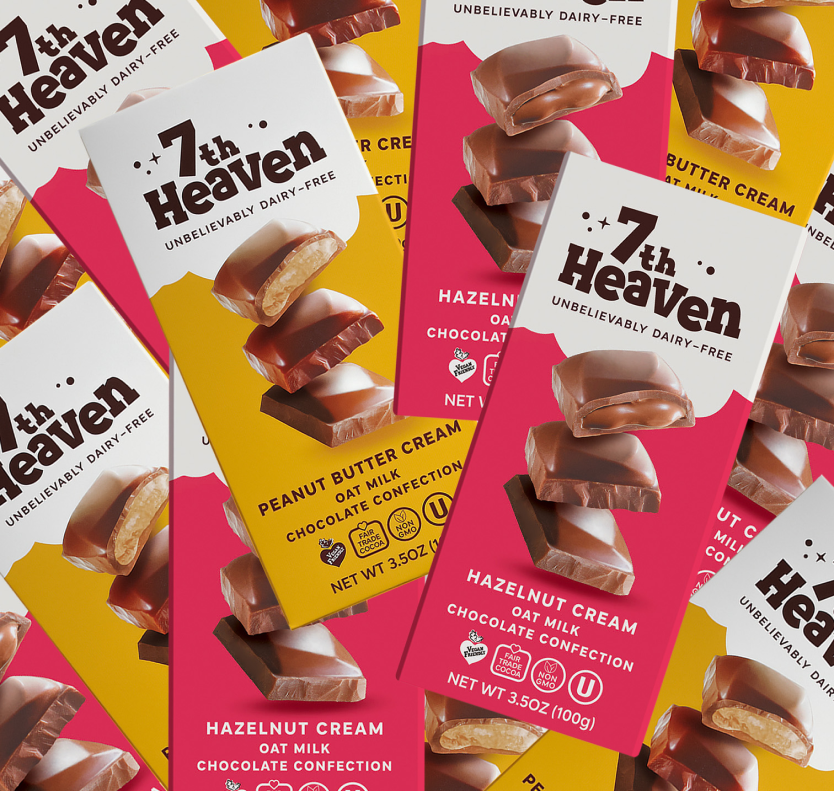 Free 7th Heaven Vegan Milk Chocolate Bar