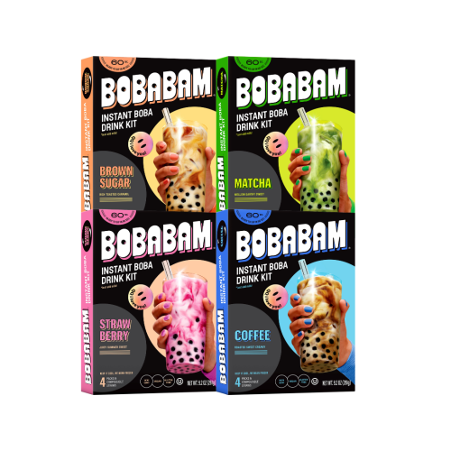 FREE Box of BOBABAM Instant Boba Drink Kits