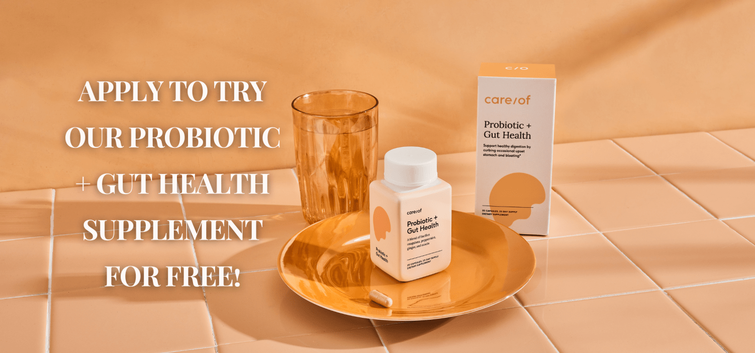 FREE Care/of Probiotic + Gut Health Vitamins