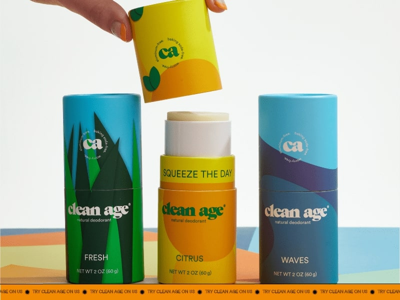 FREE Clean Age Natural Deodorant