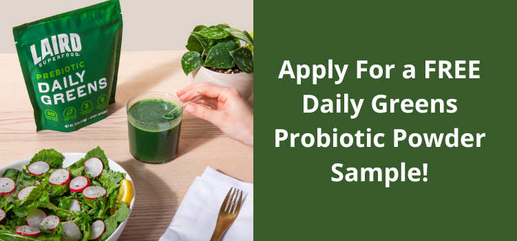 FREE Laird Superfood’s Prebiotic Daily Greens