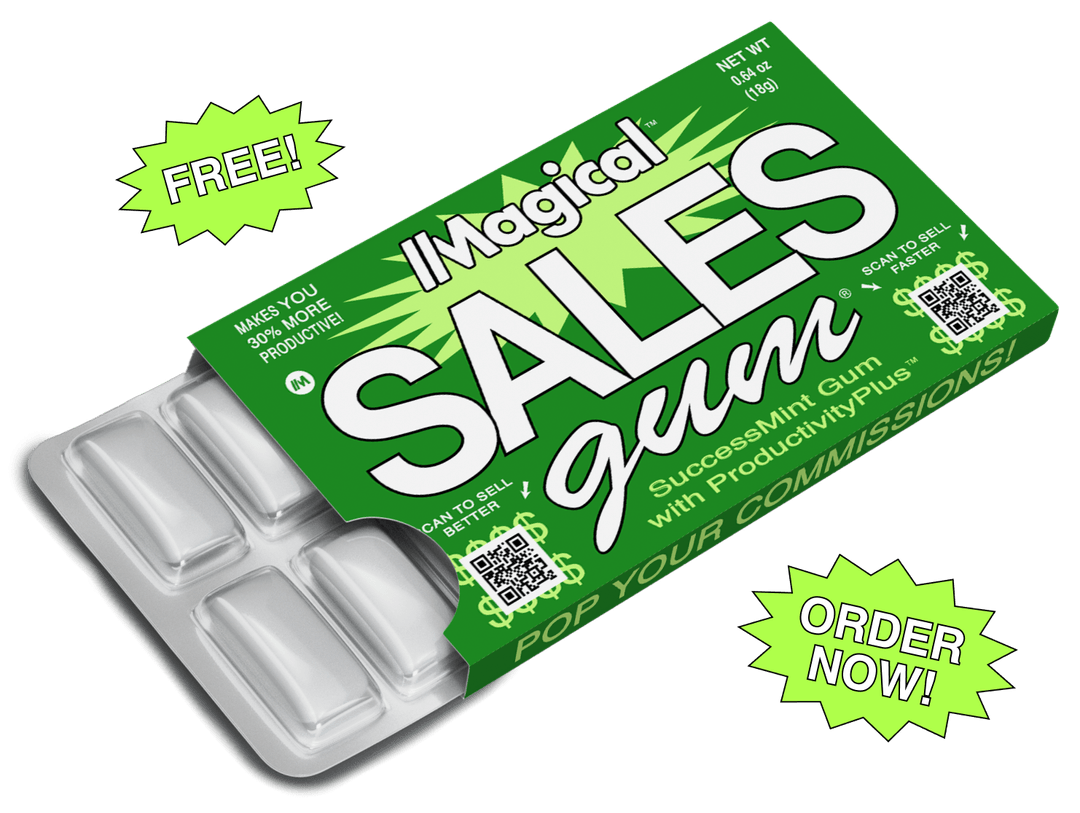 FREE Magical Sales Gum with FREE Shipping