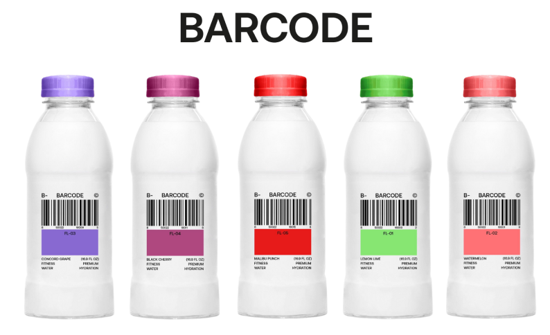 2 FREE Bottles of Barcode Fitness Water