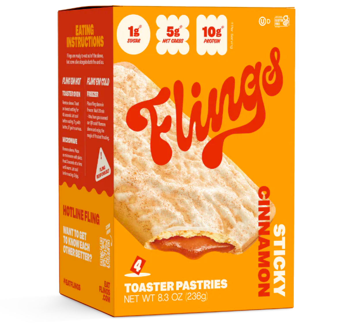 FREE Box of Flings Sticky Cinnamon Toaster Pastries at Target